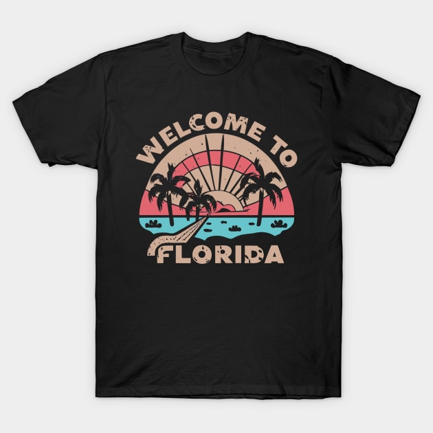 Welcome to Florida T-Shirt by InspiredByTheMagic